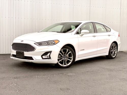 USED 2019 Ford Fusion Hybrid Titanium Hybrid Titanium / LEATHER / BACKUP CAM / SUNROOF Calgary AB T2G 4P2