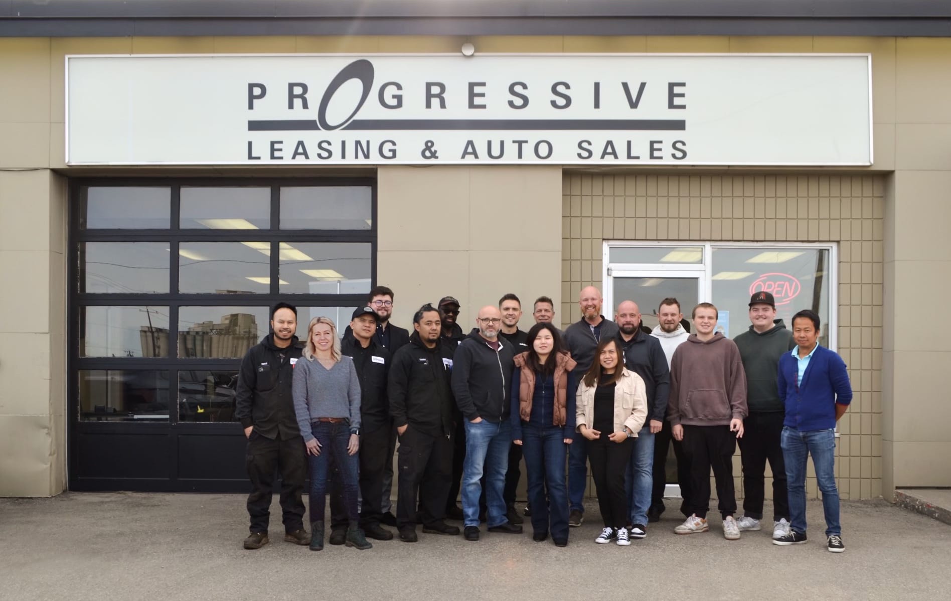 Lease Progressive dealership staff members