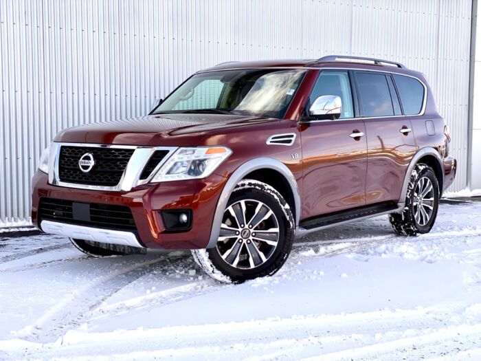 USED 2017 Nissan Armada Platinum 4x2 Platinum Calgary AB T2G 4P2